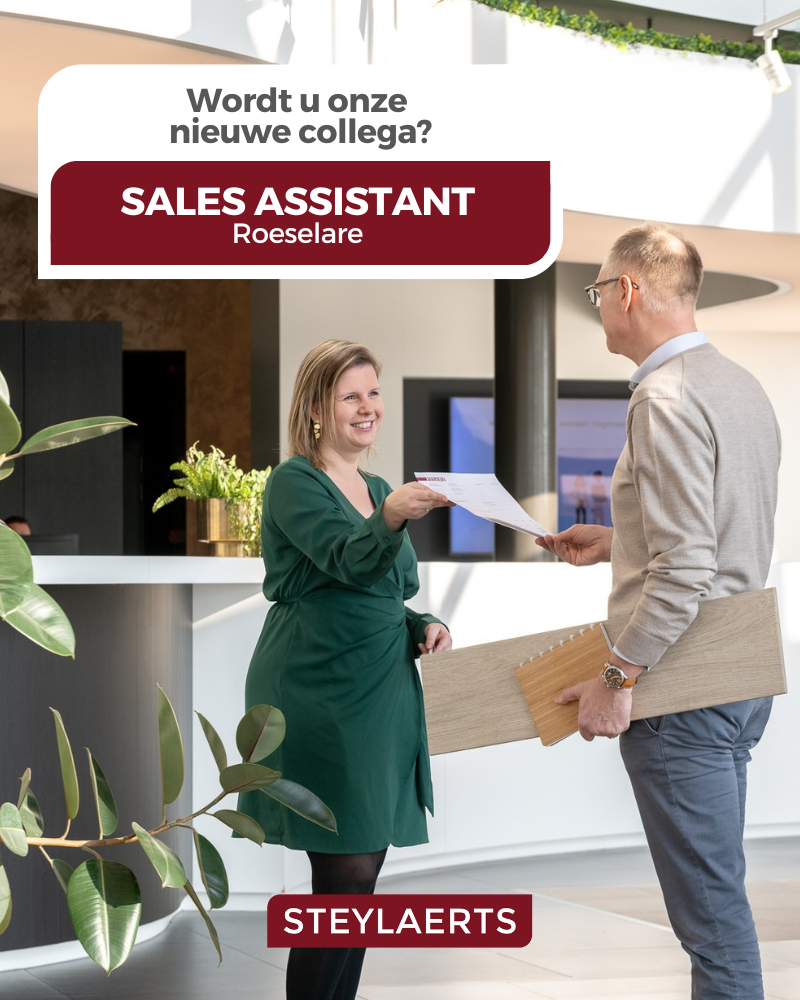 Sales assistant Roeselare