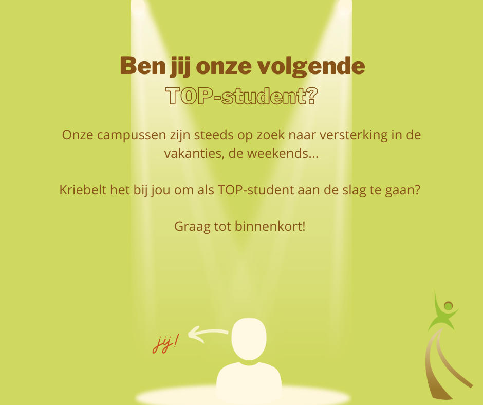 Jobstudenten 5e / 6e jaar zorgkundige WZC Het Perrehof
